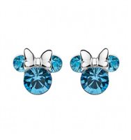Boucles d'oreilles Disney Femme DISNEY PREZIOSI PER BAMBINI IN ARGENTO MICKEY e MINNIE MOUSE in Argent Cristallo ES00028SMARL.CS